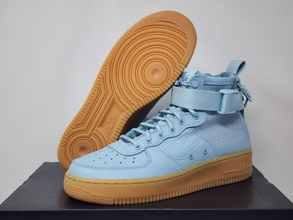 DS Nike SF Air Force 1 Mid GS OCEAN BLISS AJ0424-401
